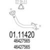 MTS 01.11420 Exhaust Pipe